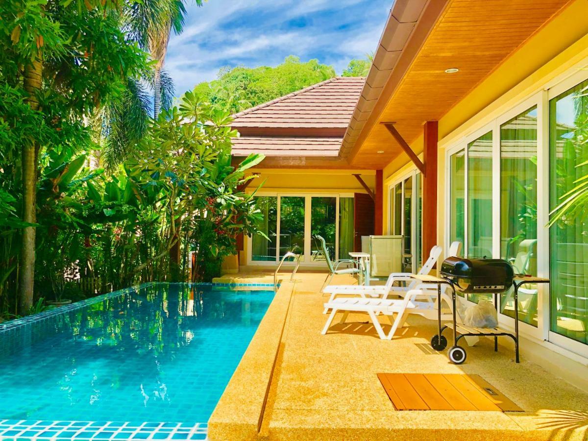 Karon Pool Villa 卡伦3卧泳池别墅 Exterior foto